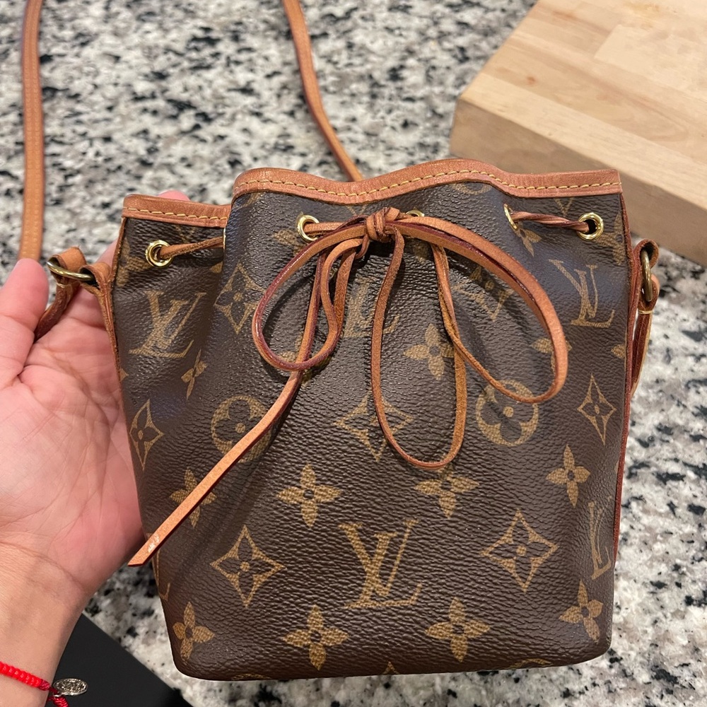 Louis Vuitton Noe handbag monogram canvas nano 
🚫SOLD🚫